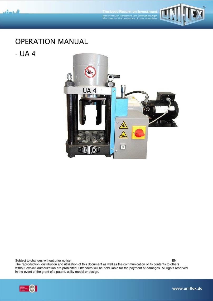 Uniflex UA 4 User manual