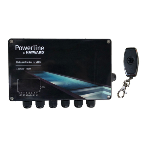 Hayward Powerline 81RFBOX2C User manual