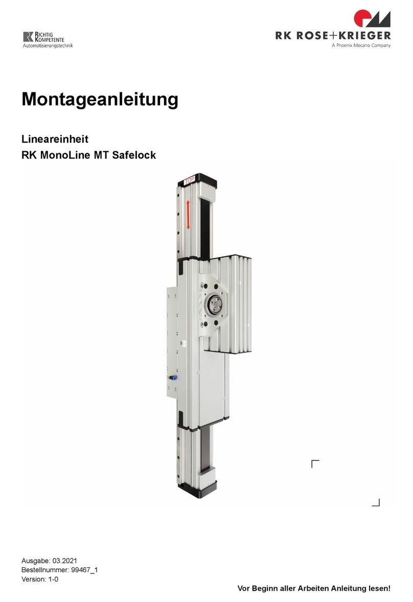 RK Rose+Krieger MonoLine MT Safelock Assembly instructions RK Rose+Krieger MonoLine MT Safelock Assembly instructions