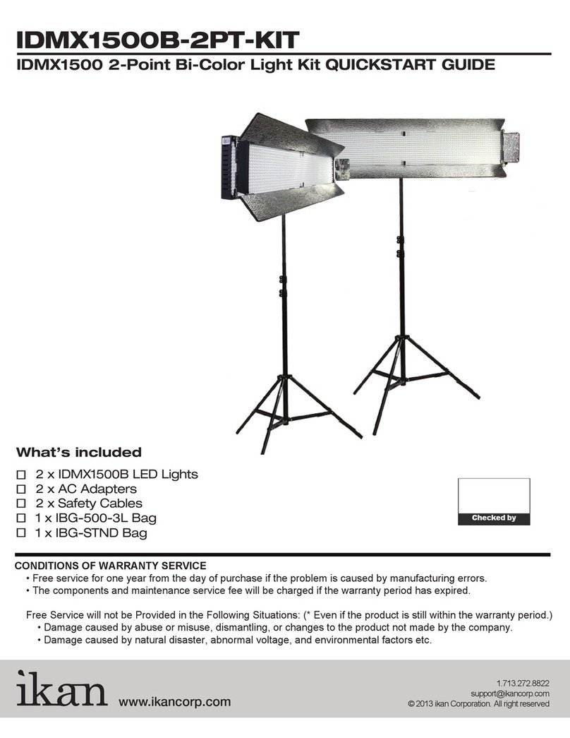 IKAM IDMX1500B-2PT-KIT quick start guide IKAM IDMX1500B-2PT-KIT quick start guide