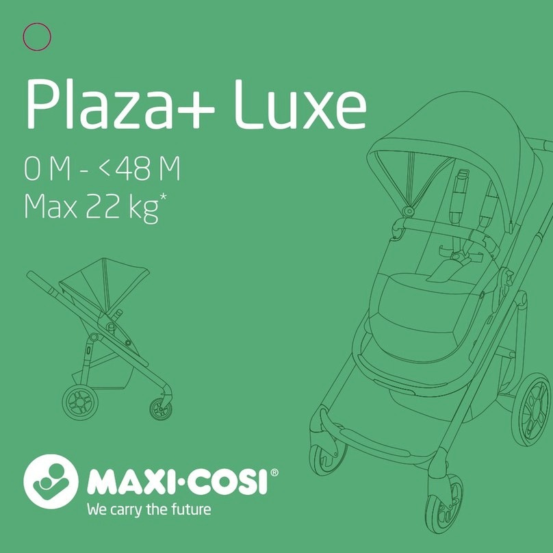 MaxiCosi Plaza+ Luxe User manual