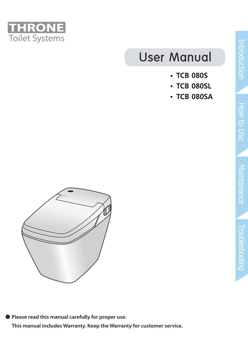 THRONE TCB 080S user manual