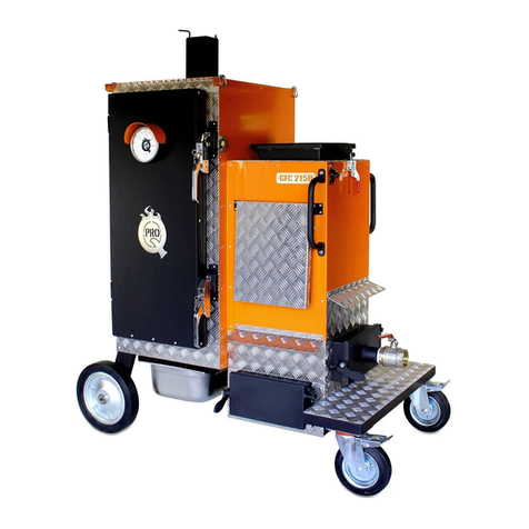 ProQ Gravity Feed Commercial user manual