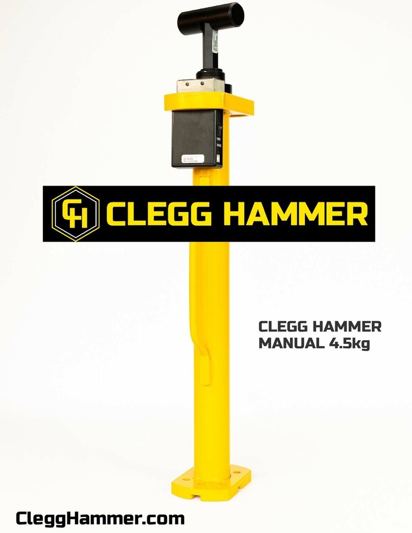 Clegg Hammer Impact Soil Tester manual