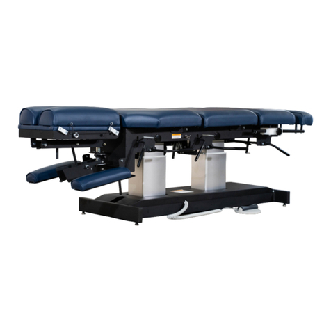 Sun Chiro Table Contemporary III operating instructions Sun Chiro Table Contemporary III operating instructions