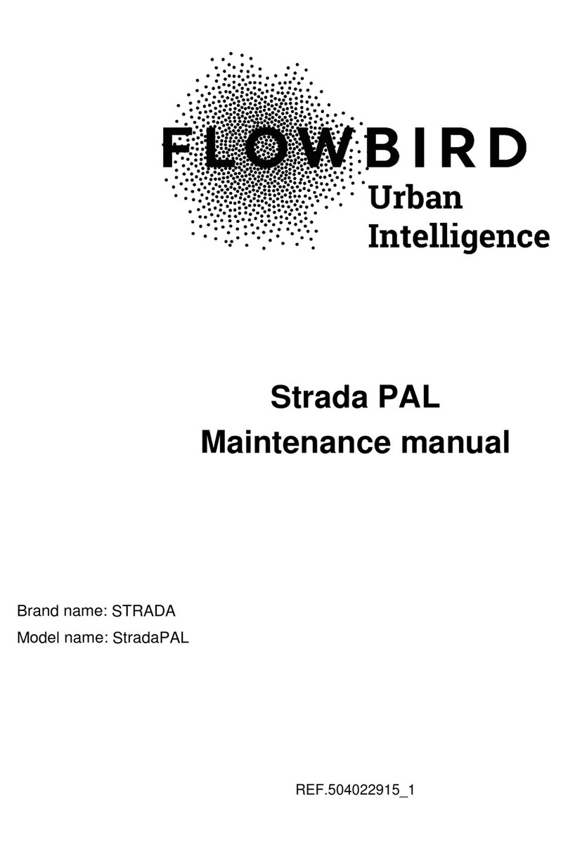 FLOWBIRD STRADA PAL Maintenance manual