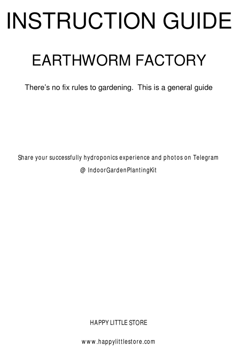 HAPPY LITTLE STORE EARTHWORM FACTORY Instruction guide