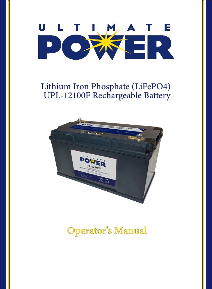 Ultimate Power UPL-12100F Operator's manual