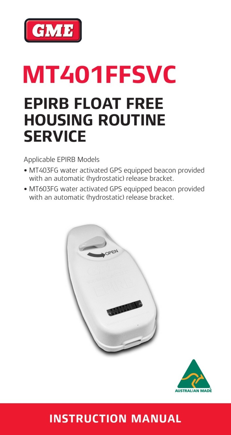 GME MT401FFSVC User manual