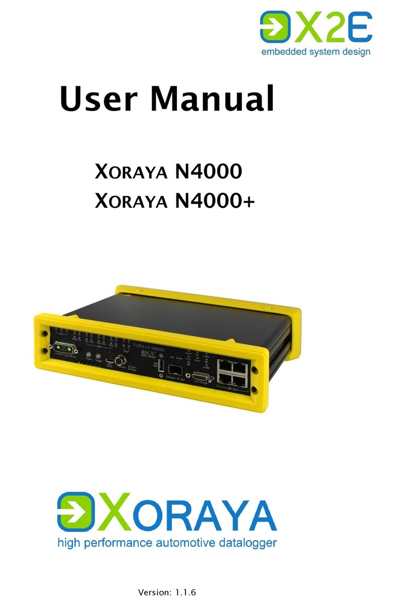 X2E XORAYA N4000 User manual