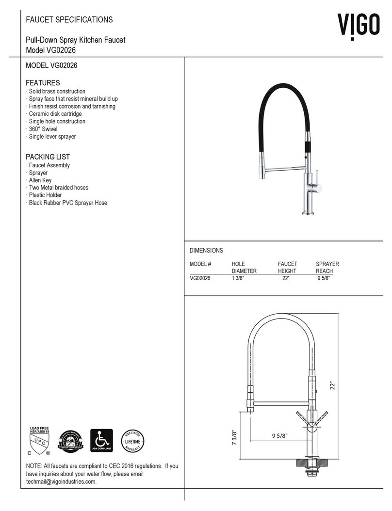 VIGO VG02026 User manual VIGO VG02026 User manual