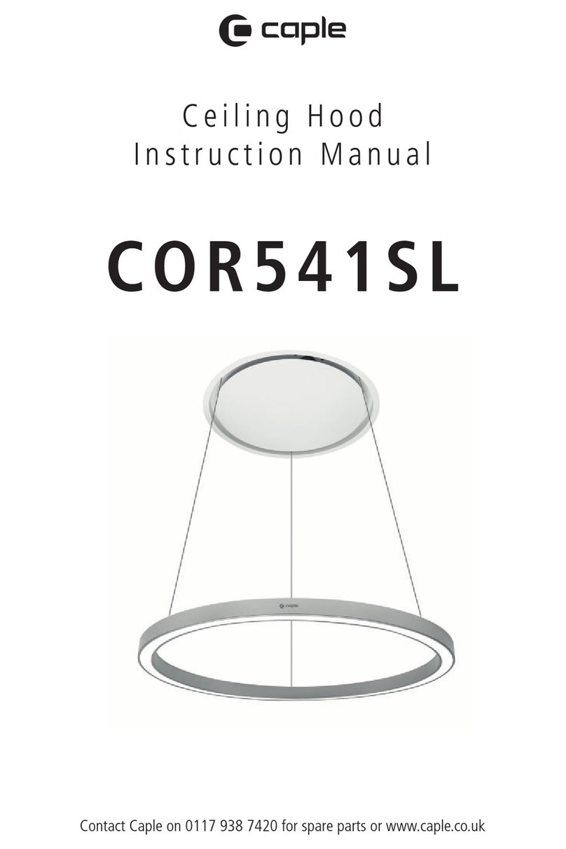 Caple COR541SL User manual