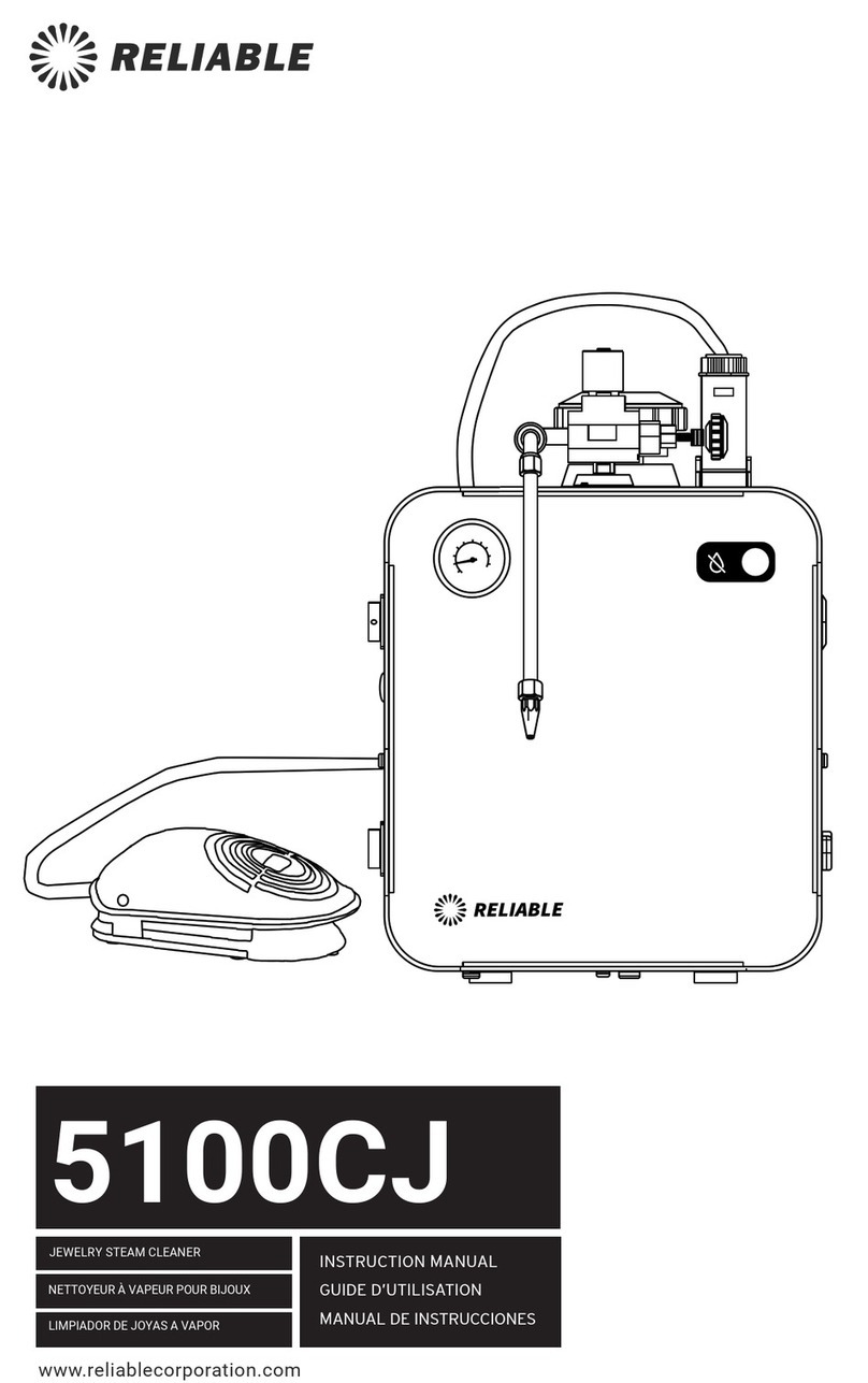 Reliable 5100CJ instruction manual