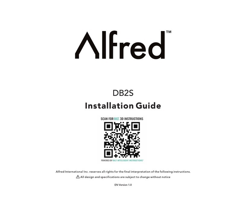 Alfred DB2S User manual