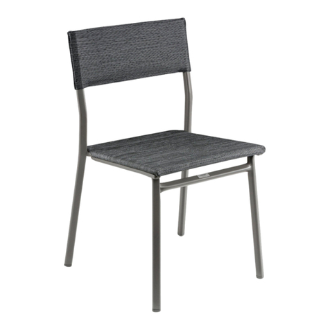 Lafuma Oron Batyline LFM5113 User manual