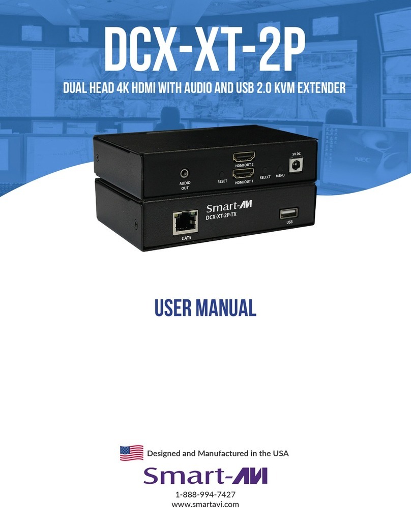 SMART-AVI DCX-XT-2P User manual