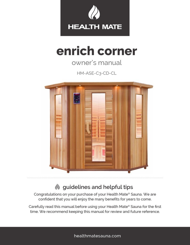 Health Mate Enrich Corner User manual