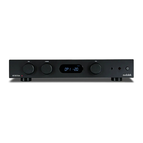 Audiolab 6000A Play Installation instructions Audiolab 6000A Play Installation instructions