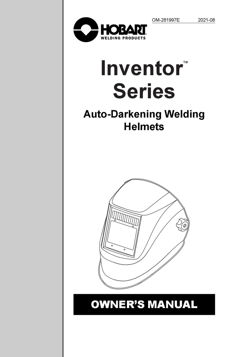 Hobart Inventor Series owner's manual
