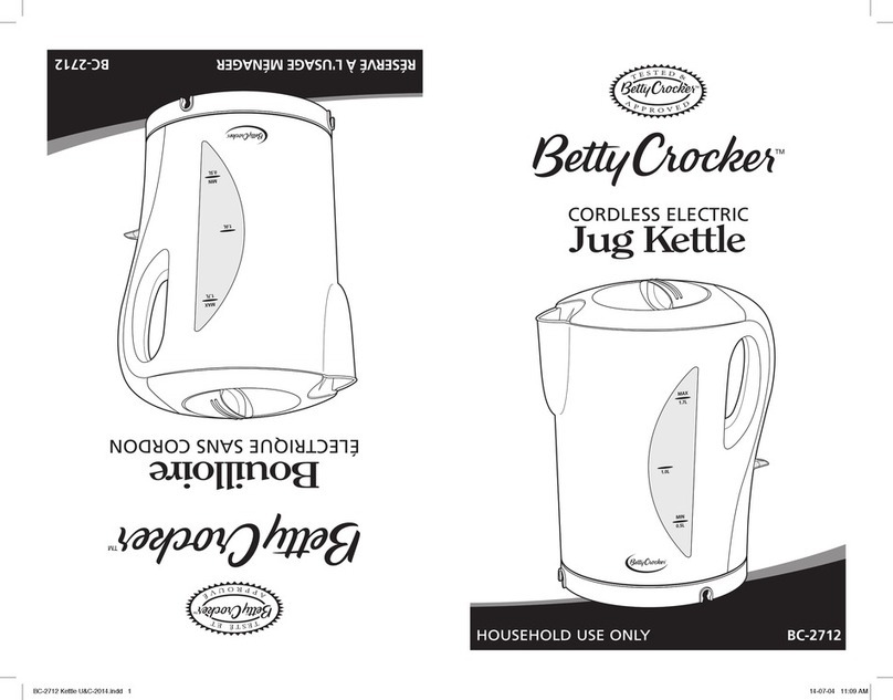 BETTY CROCKER BC-2712 manual