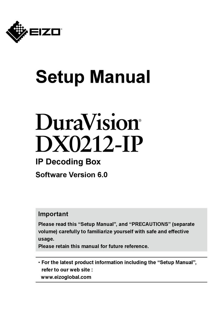 Eizo DuraVision DX0212-IP User guide