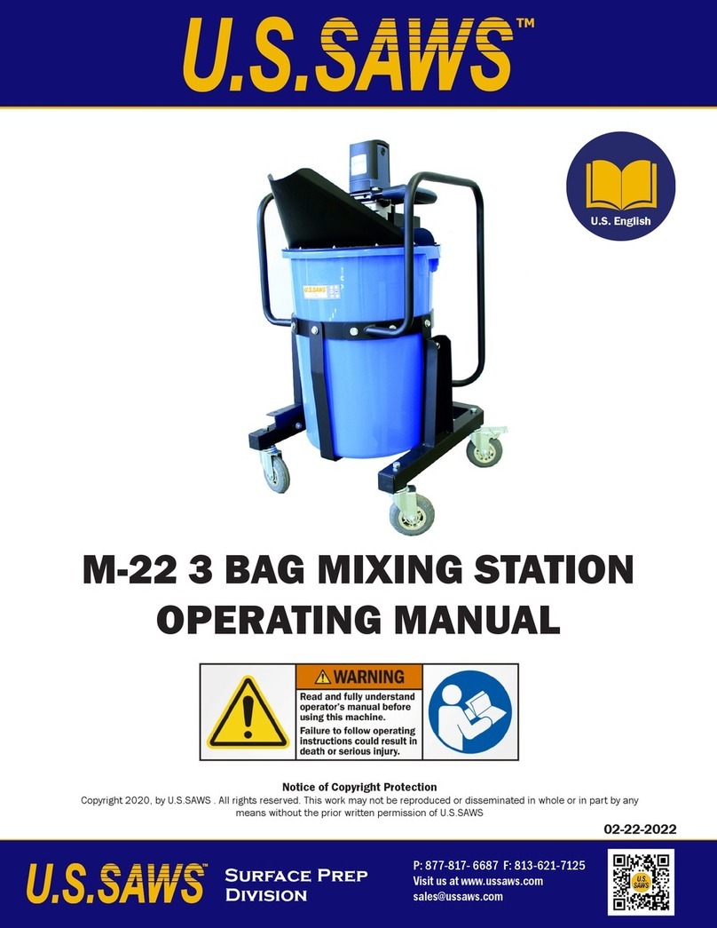 U.S.SAWS M-22 operating manual U.S.SAWS M-22 operating manual