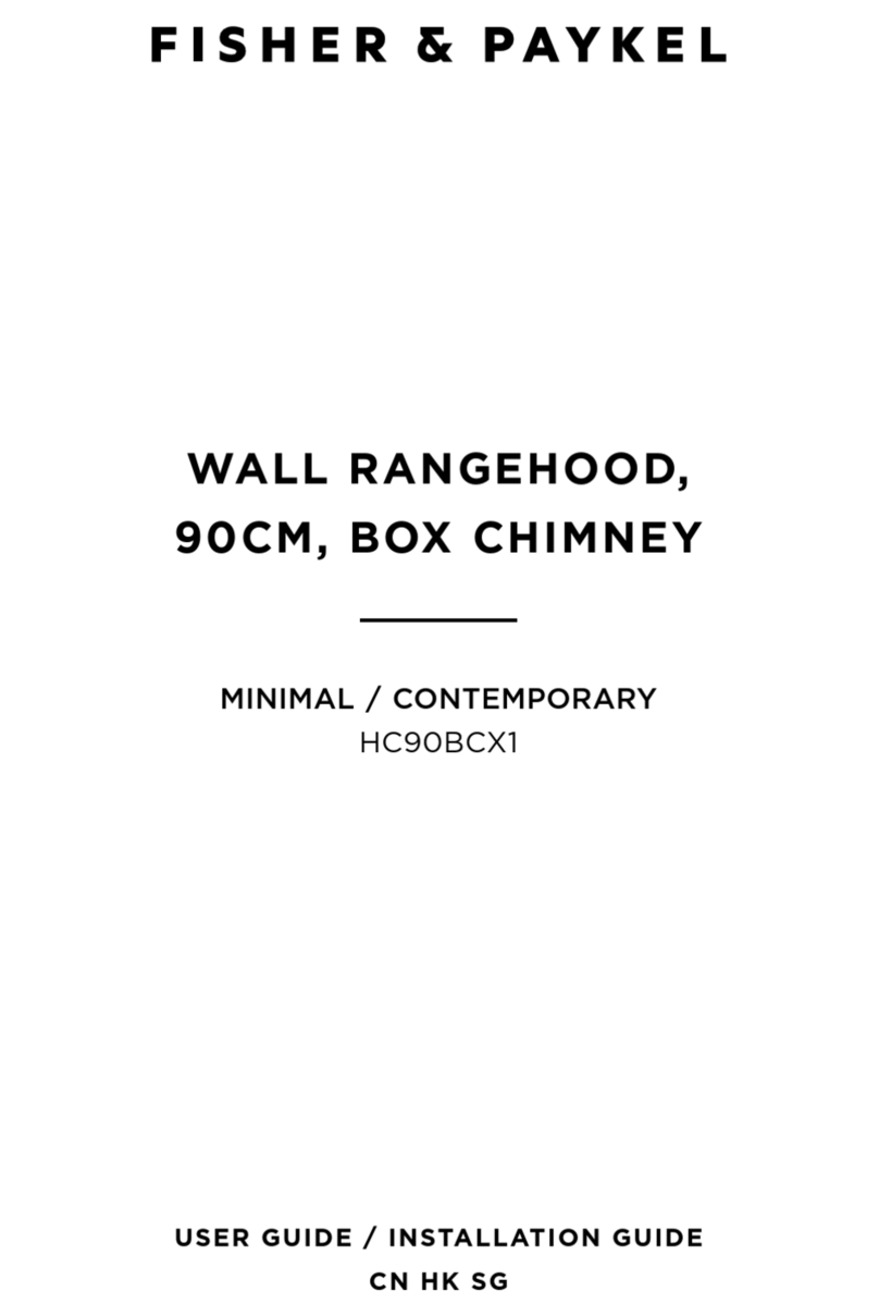 Fisher & Paykel HC90BCX1 User manual