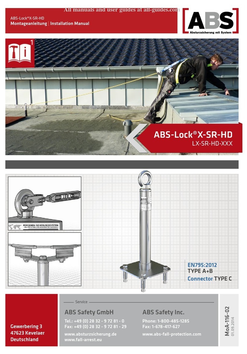 ABS ABS-Lock X-SR-HD installation manual