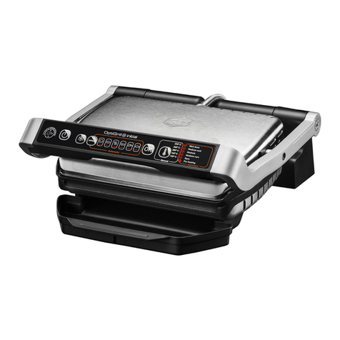 OBH Nordica OptiGrill+ initial GO706D15 User manual