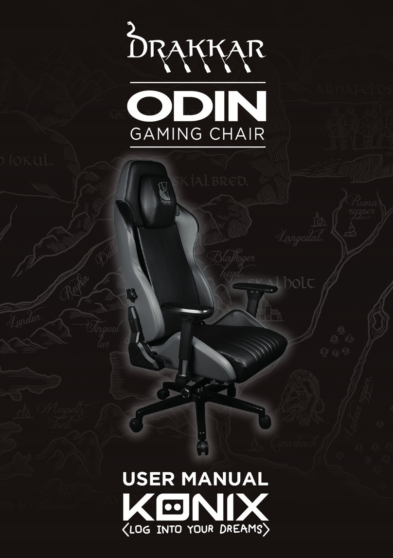 Konix DRAKKAR ODIN User manual Konix DRAKKAR ODIN User manual