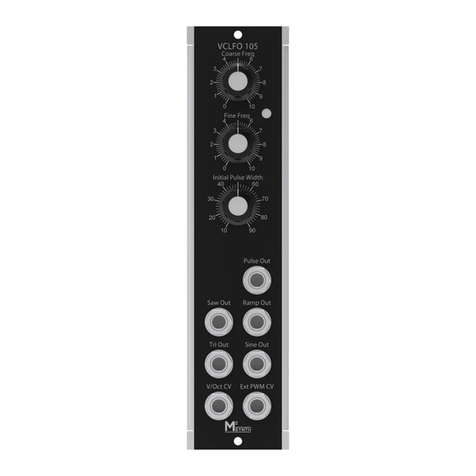 M2SYNTH VCLFO 105 Assembly instructions