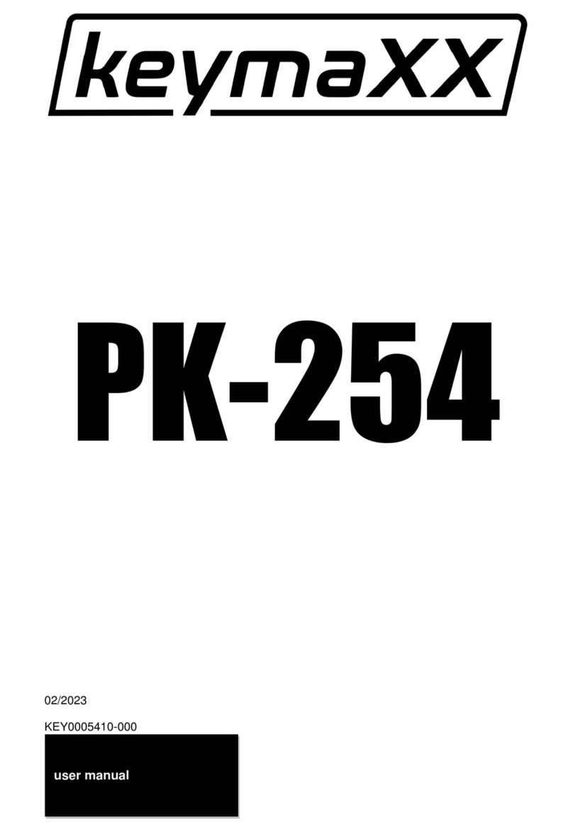 keymaXX PK-254 user manual