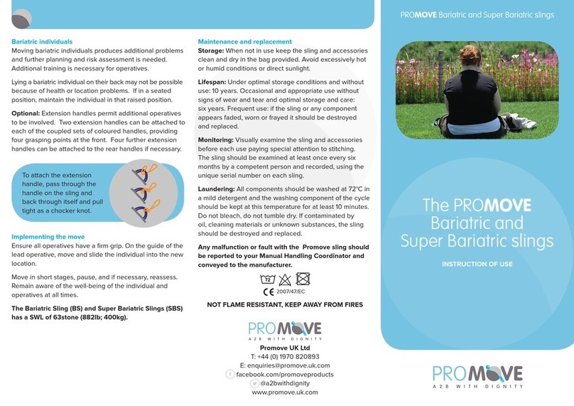 Promove Bariatric Instructions for use