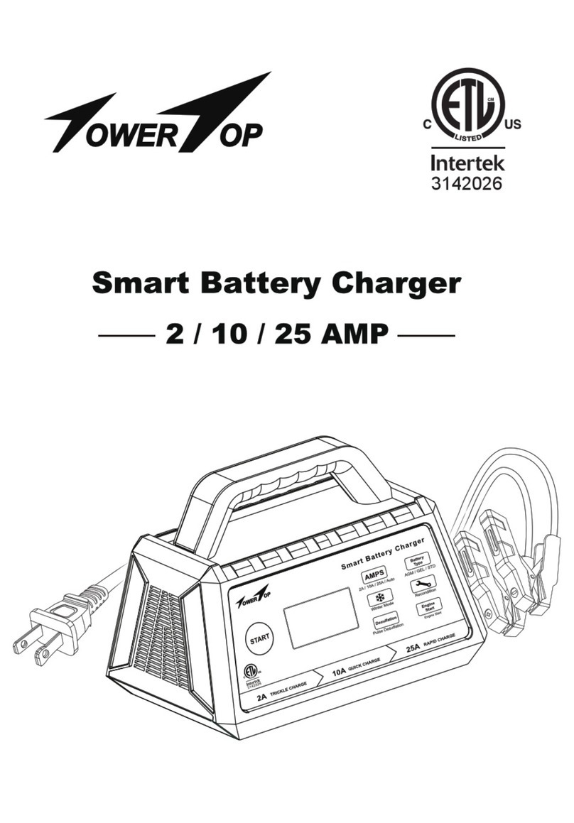 Tower Top Smart Battery Charger manual