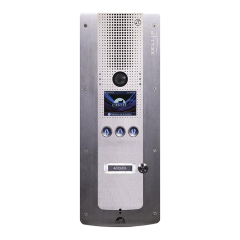 Castel XE-PAD-AUDIO-1B User manual