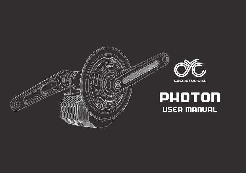 CYCMOTOR PHOTON User manual CYCMOTOR PHOTON User manual