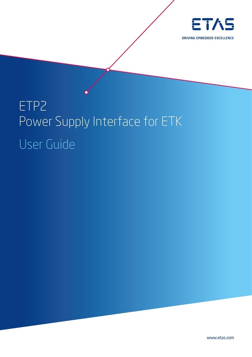 ETAS ETP2 user guide