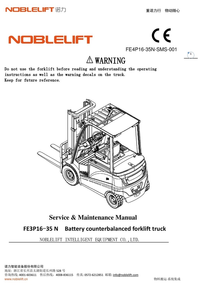 Noblelift FE3P16-35 N Service maintenance manual