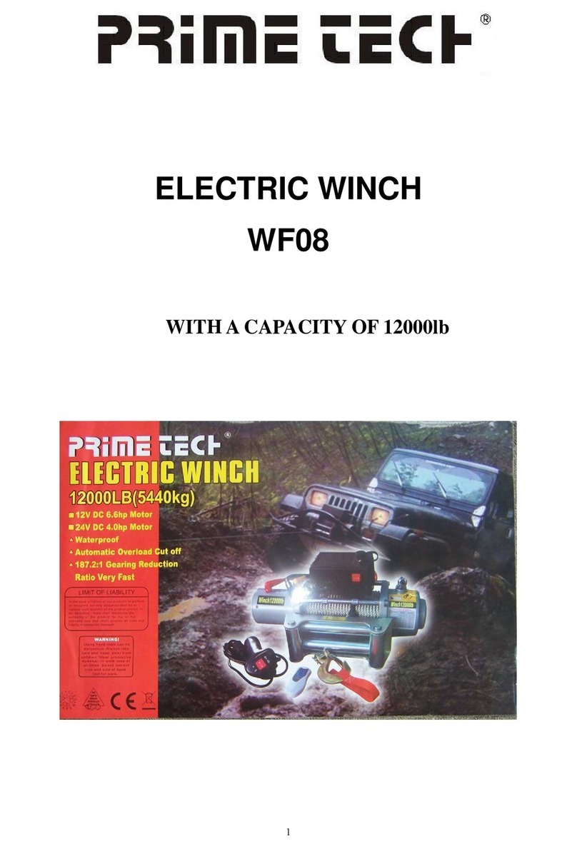 Prime Tech WF08 quick start guide