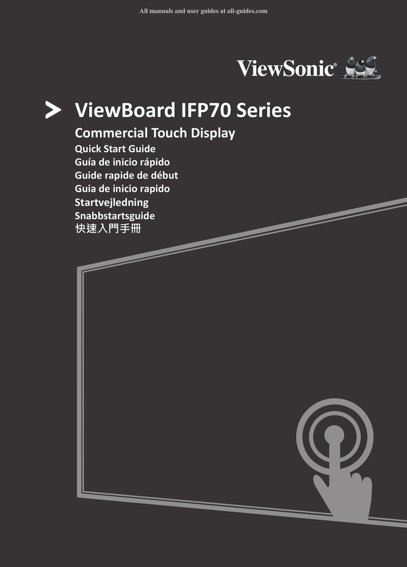 ViewSonic ViewBoard IFP70 Series quick start guide