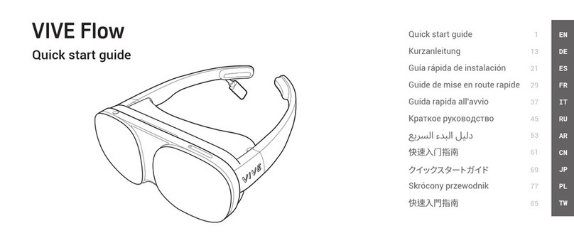 Vive Flow User manual