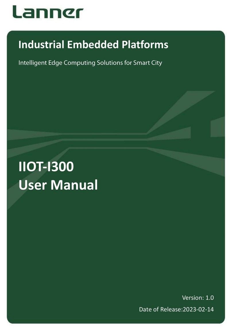 Lanner IIOT-I300 user manual