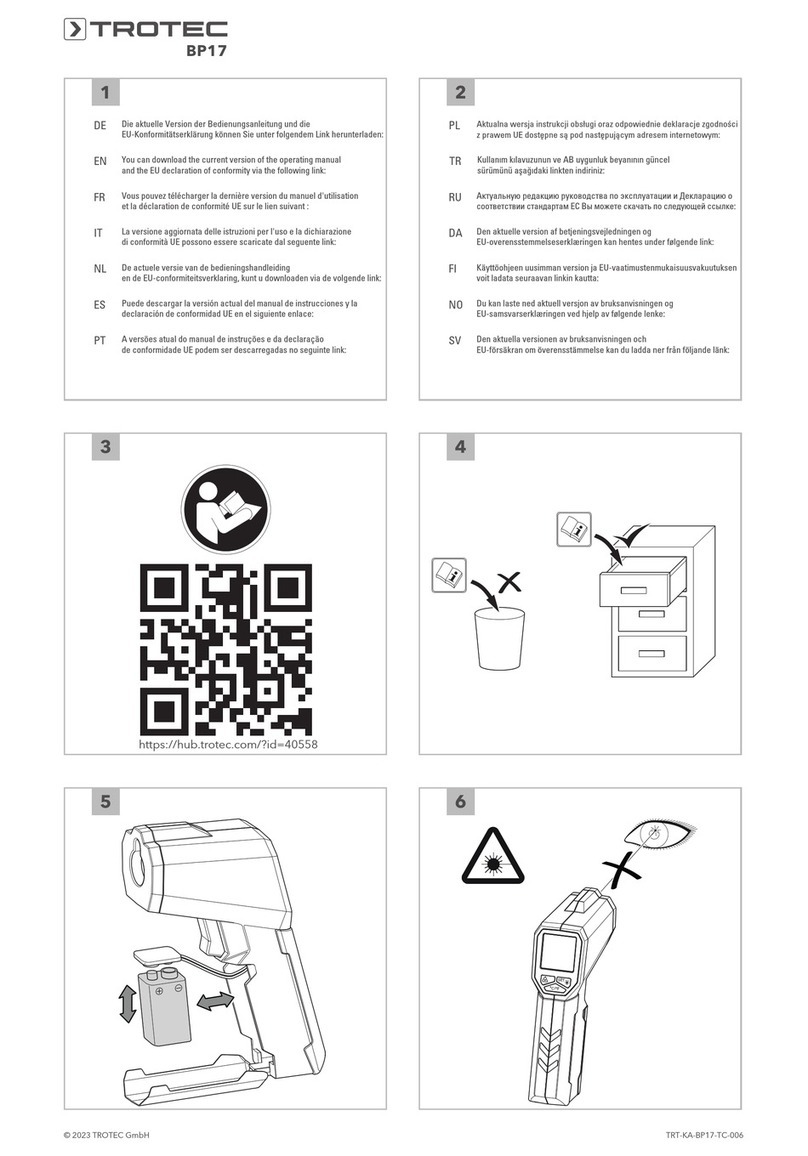 Trotec BP17 User manual