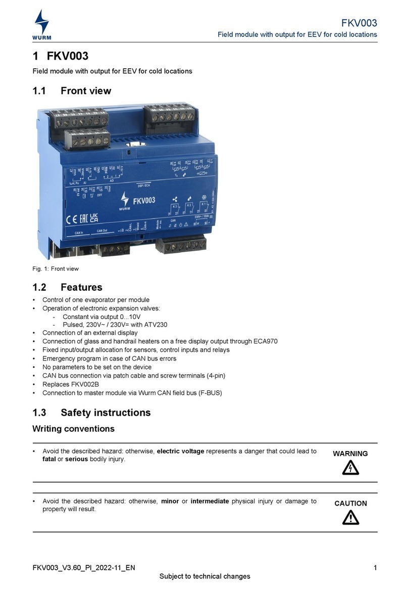 WURM FKV003 quick start guide