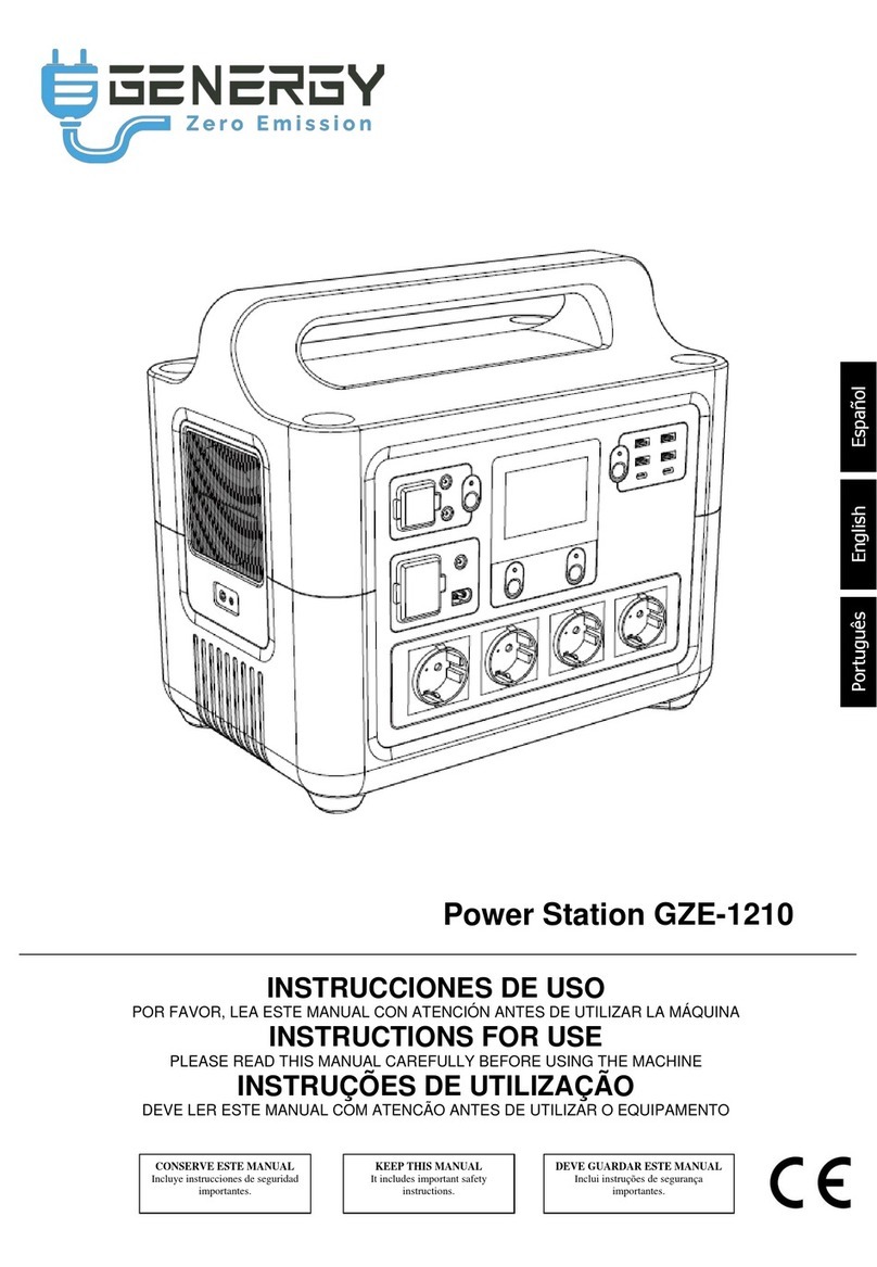 GENERGY GZE-1210 Instructions for use