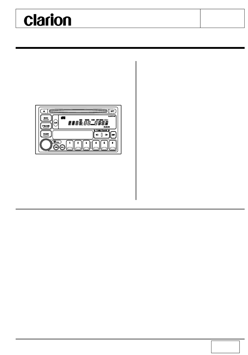 Clarion PS-2375D Service manual