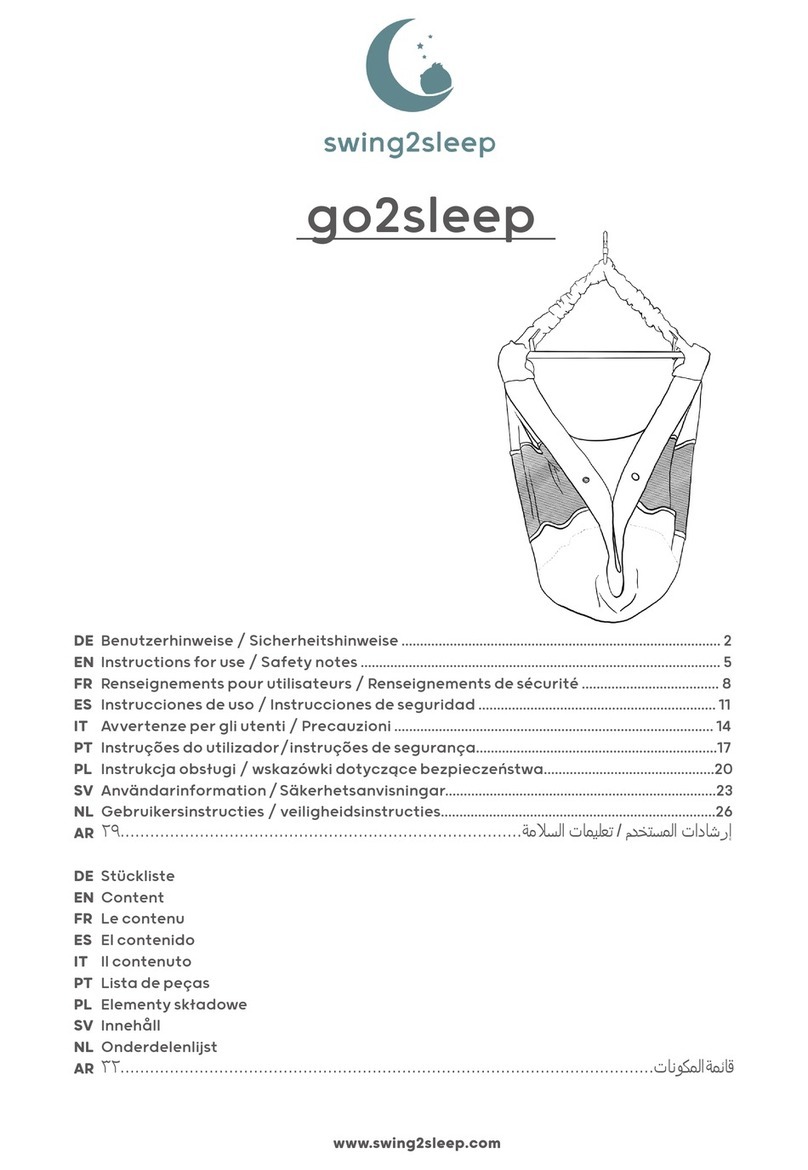 swing2sleep go2sleep User manual