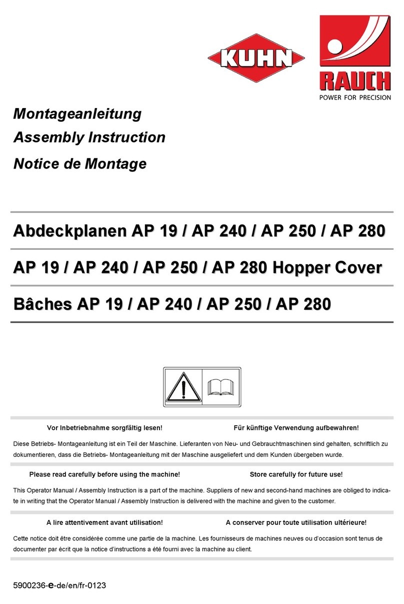 Rauch KUHN AP 19 User manual
