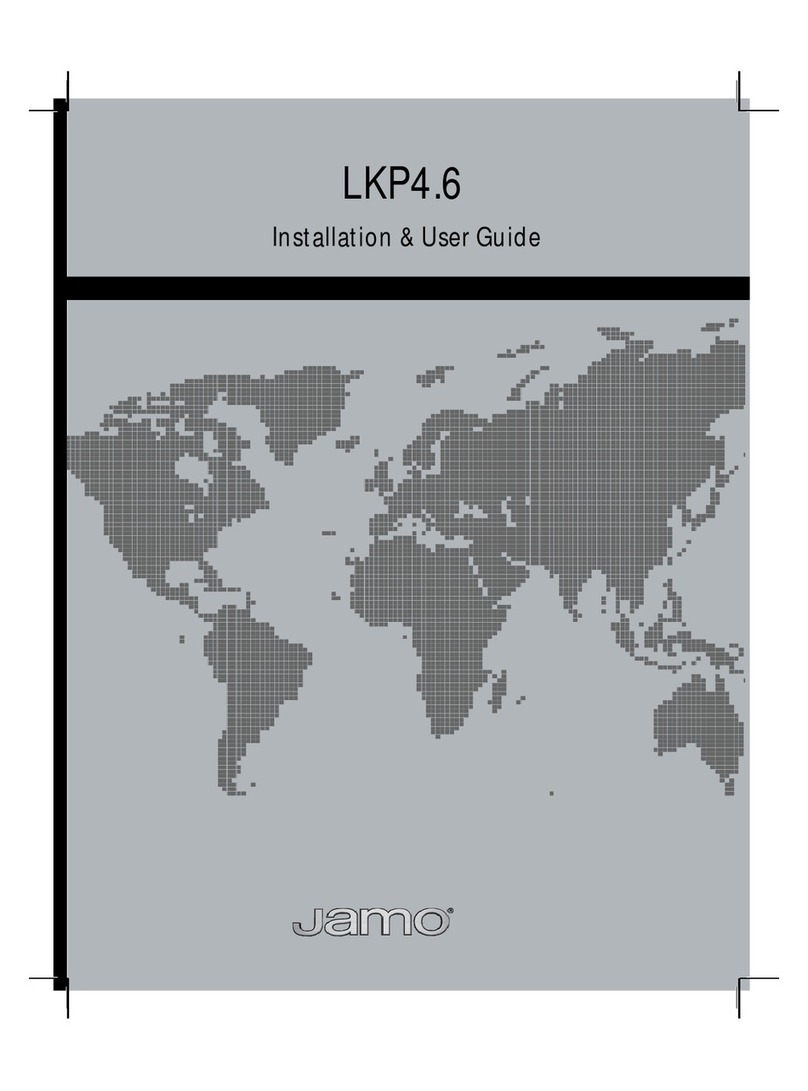 JAMO LKP4.6 Installation & user guide
