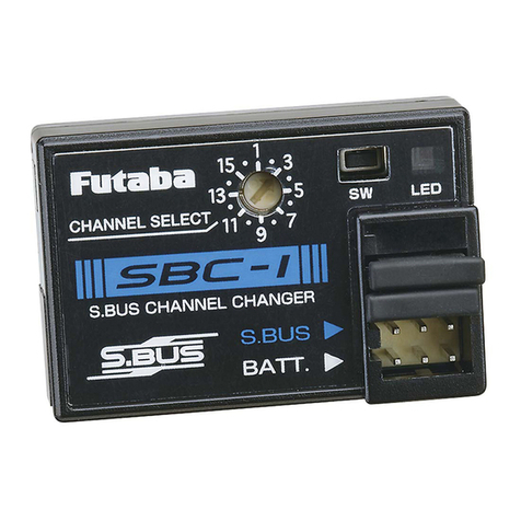 FUTABA S.BUS SBC-1 instruction manual